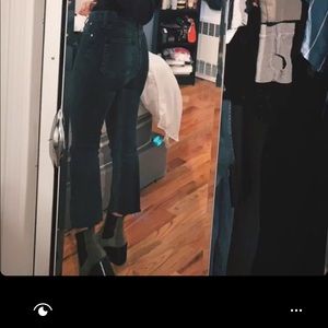 High waisted kick flare BDG jeans